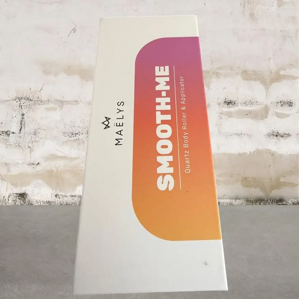MAELYS $32 Smooth-Me Quartz Body Roller & Applicator NIB